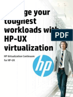 HP UX Virtualization Brochure
