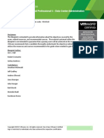 VCAP5 DCA Exam Blueprint v2 8