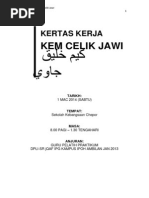 Kertas Kerja Kem Celik Jawi 2014 