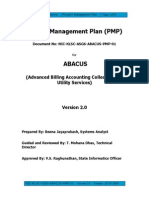 Project Management Plan (PMP) : (Advanced Billing Accounting Collection and Utility Services)