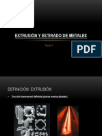 Extrusion y Estirado de Metales