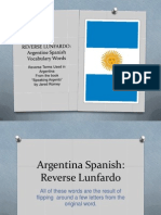 Reverse Lunfardo: 25 Argentinian Spanish Slang Words