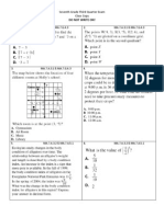 2013-2014 3rd Nine Weeks Exam