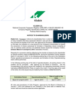 National Corporate Taxpayers Registry (CNPJ/MF) Nº 89.637.490/0001-45 Company Registry Identification (NIRE) No. 35300188349 Publicly-Held Company