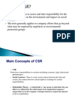 What is CSR