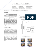 Accelerometer Based Gesture Robot