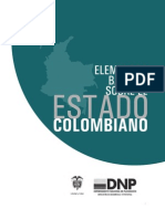 Elementos Básicos Sobre el Estado Colombiano