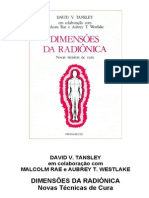 Dimensões Da Radiônica - Novas Técnicas de Cura - David V. Tansley