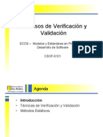 Procesos de Verificación y Validación