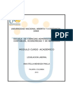 Universidad Nacional Abierta Y A Distancia-Unad: Modulo Curso Academico