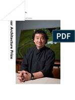 Shigeru Ban of Japan Is The 2014 Pritzker Architecture Prize Laureate