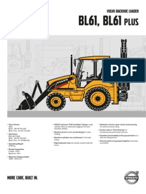 Каталог запасных частей VOLVO BL61 - 01 PDF, PDF, Manufactured Goods