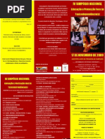 IV Simpósio Nacional Educação e Prevenção Face às Toxicodependências