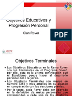 Progresión Personal de Rover