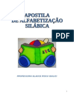 APOSTILA DE ALFABETIZAÇÃO SÍLABAS  VOL 1