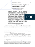 Volume 6 - Number 1 - Multiobjective Optimization Applied to Electromagnetic Devices