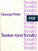 Twelve-Tone Tonality Escrito Por George Perle