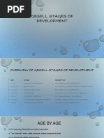 Gesell Stages