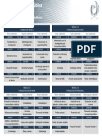 Mapa Curricular Lic Seguridad Publica