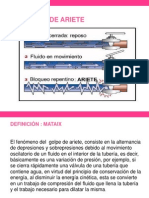 Golpe de ariete en tuberías: definición, cálculo y daños