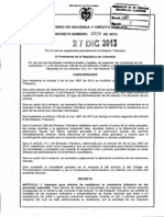 Decreto 3028 Del 27 de Diciembre de 2013