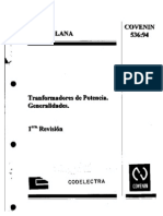 536-1994 Transformadores de Potencia PDF