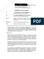 Informe Ministerio de Justicia