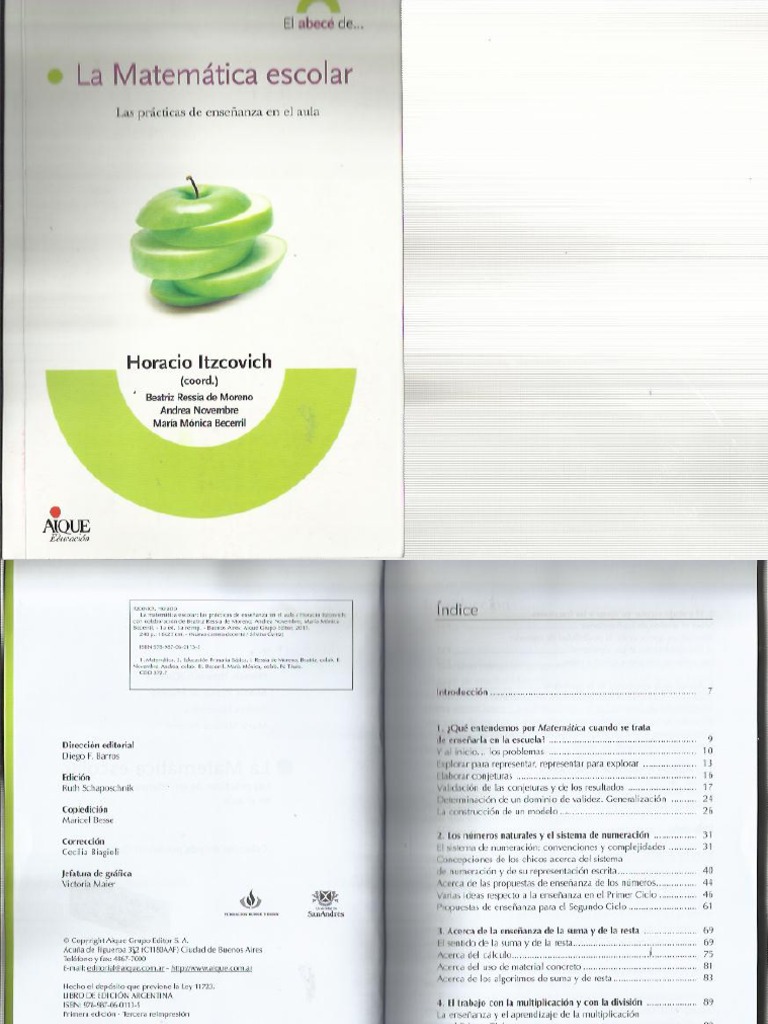 La Matemática Escolar | PDF