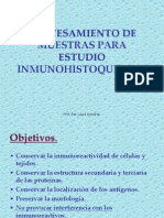 Procesamiento de Las Muestras para Ihq