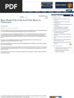 Download Alaska Says Polar Bears Are Not Endangered by diligentpurpose SN21472430 doc pdf