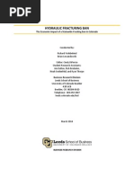 Economic Impact of Fracking Moratorium Final Report March 2014 032414