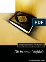 Shaykh Abu Muhammad Al-Maqdisie - Dit Is Onze 'Aqeedah!