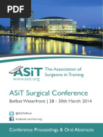 ASiT Conference Abstract Book, Belfast 2014