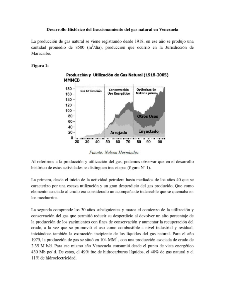 Fraccionamiento del gas natural en Venezuela | PDF | Metanol | Gas natural