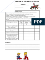 Oral Presentation Rubric