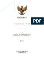 Download Law No 7 of 2014 on Indonesia Trade Translated by Wishnu Basuki by Wishnu Basuki SN214764759 doc pdf