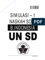 Simulasi 1 Bahasa Indonesia