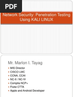 Download Network Security-Penetration Testing Using Kali Linux by jenniferespanol SN214775908 doc pdf