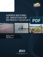 Agenda nacional de investigación en pesca y acuicultura-Colombia 2011-2012