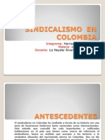 Sindicalismo Colombiano