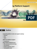 Platform Support Ansys 14.5 Detailed Summary