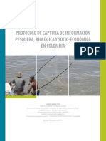 Protocolo de captura de informacion pesquera, biológica y socio‐económica en Colombia-2011