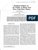 The Dividend Policy of All-Equity Firm  A Direct Test of The Free Cash Flow Theory.pdf