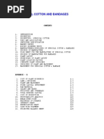 Download BANDAGES  SURGICAL COTTON PROJECT REPORT by sugaimpax SN214805196 doc pdf