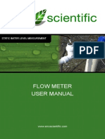 WS131 Flow Meter User Manual