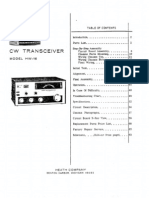 Heathkit HW-16 CW Transceiver Manual