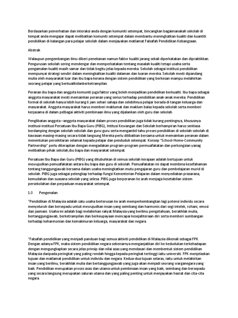 Perann Komuniti  PDF