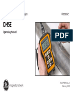 Sensing & Inspection Technologies Ultrasonic: Operating Manual