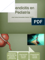 Apendicitis en Pediatría