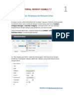 Tutorial Singkat Joomla 1.7